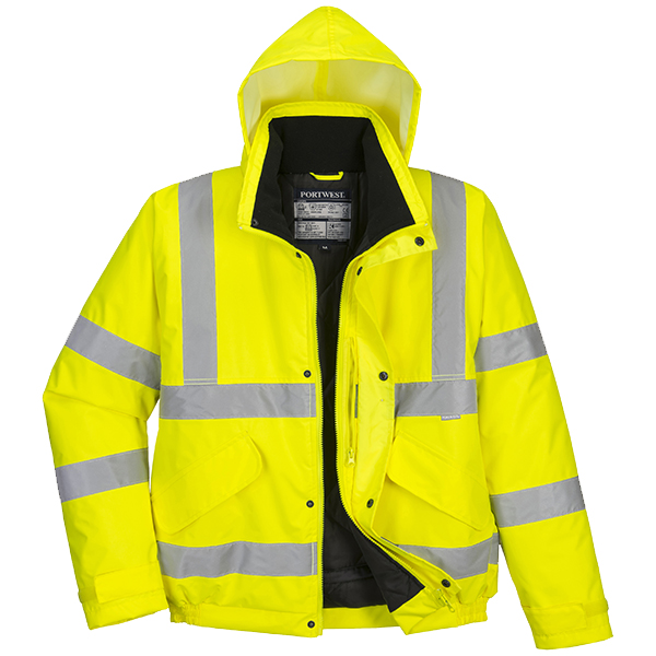 High Visibility Bomber Jacket – Spire Workwear